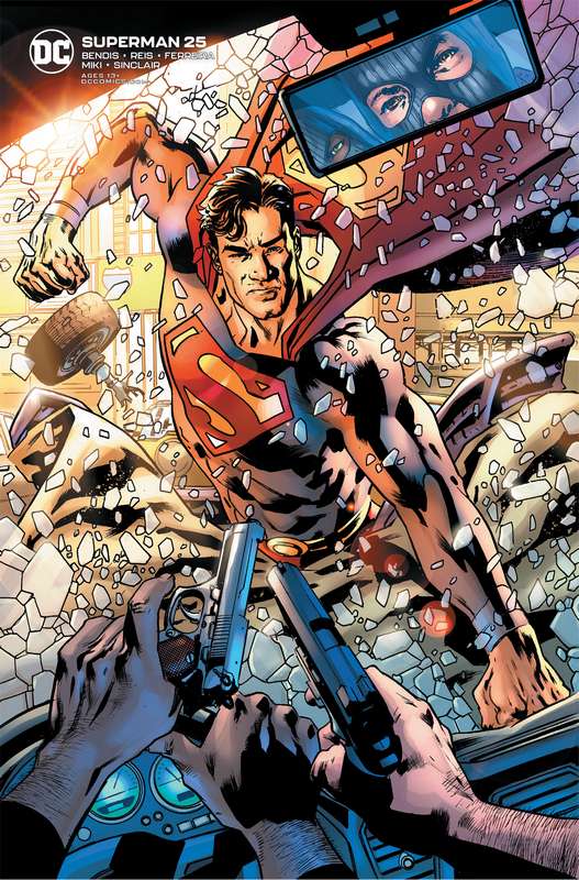 SUPERMAN #25 CVR B BRYAN HITCH CARD STOCK VAR