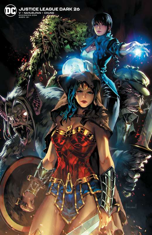 JUSTICE LEAGUE DARK #26 CVR B LEE BERMEJO CARD STOCK VARIANT