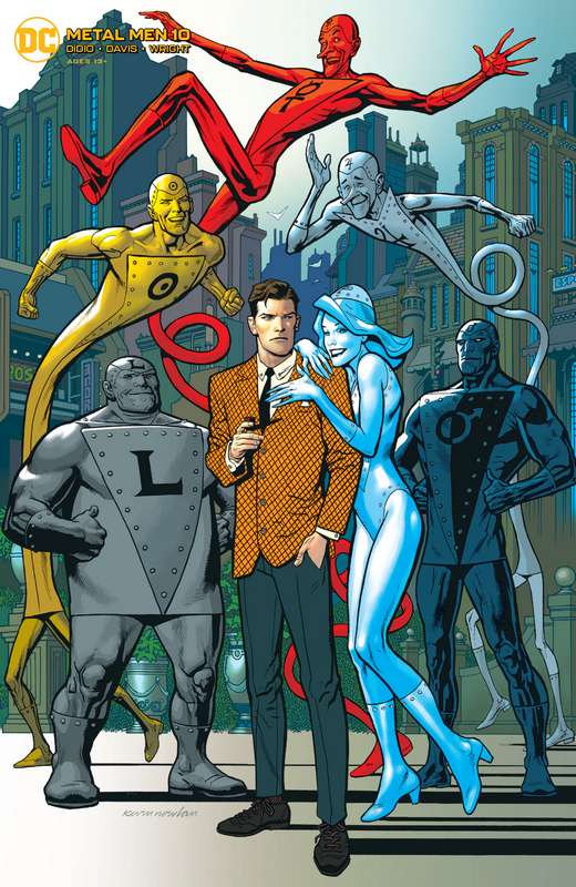 METAL MEN #10 CVR B KEVIN NOWLAN VARIANT