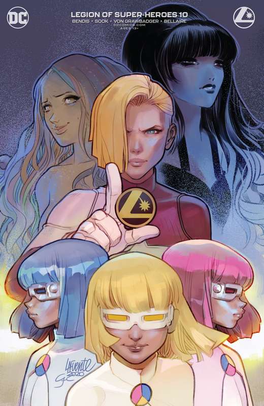 LEGION OF SUPER-HEROES #10 CVR B DARKO LAFUENTE VARIANT