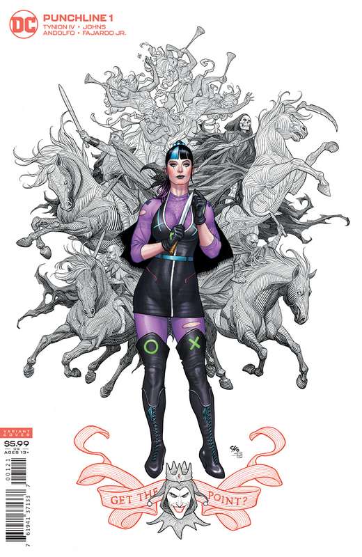 PUNCHLINE SPECIAL #1 (ONE SHOT( CVR B FRANK CHO CARD STOCK VARIANT