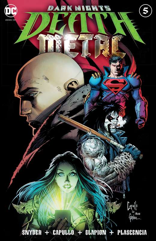 DARK NIGHTS DEATH METAL #5 (OF 7) CVR A GREG CAPULLO EMBOSSED FOIL