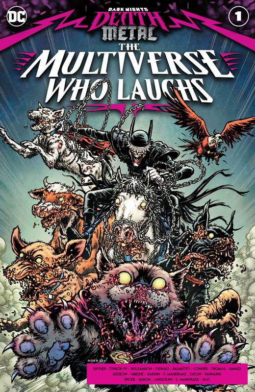 DARK NIGHTS DEATH METAL MULTIVERSE WHO LAUGHS #1 (ONE SHOT) CVR A CHRIS BURNHAM