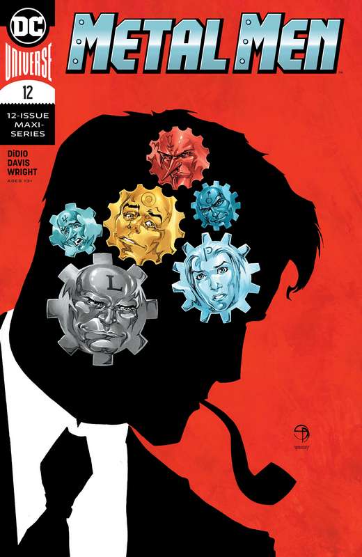 METAL MEN #12 (OF 12) CVR A SHANE DAVIS