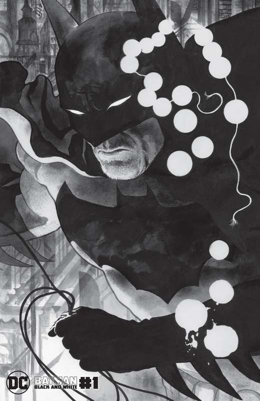 BATMAN BLACK AND WHITE #1 (OF 6) CVR B JH WILLIAMS III VARIANT