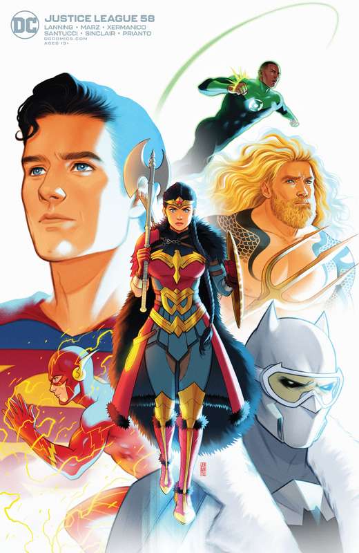 JUSTICE LEAGUE #58 CVR B JEN BARTEL VARIANT (ENDLESS WINTER)