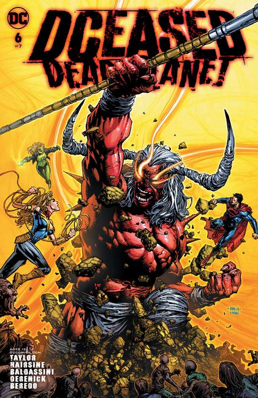 DCEASED DEAD PLANET #6 (OF 7) CVR A DAVID FINCH
