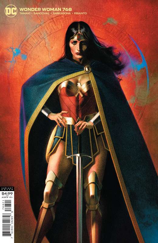WONDER WOMAN #768 CVR B JOSHUA MIDDLETON CARD STOCK VARIANT