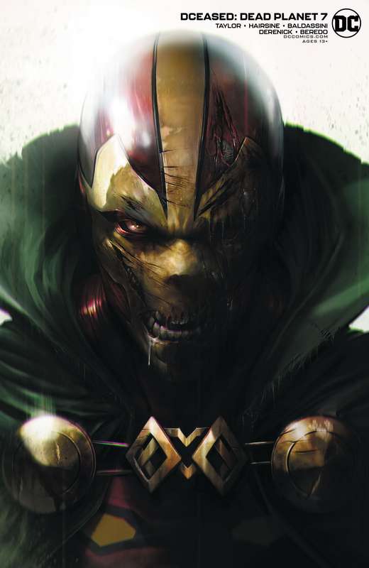 DCEASED DEAD PLANET #7 (OF 7) CVR B FRANCESCO MATTINA CARD STOCK VARIANT