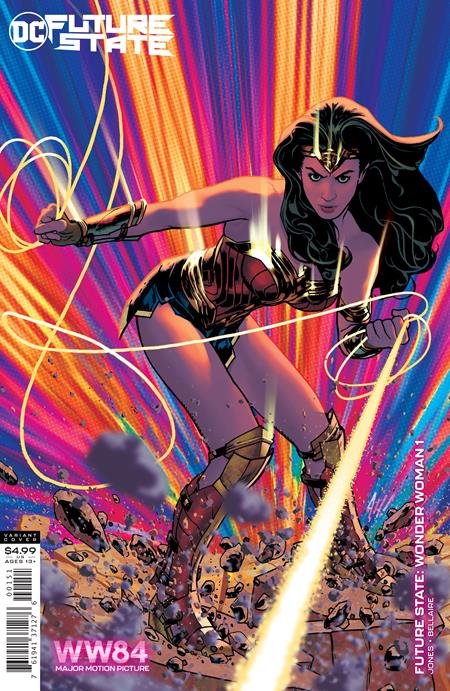 FUTURE STATE WONDER WOMAN #1 (OF 2) CVR D WONDER WOMAN 1984 ADAM HUGHES CARD STOCK VARIANT