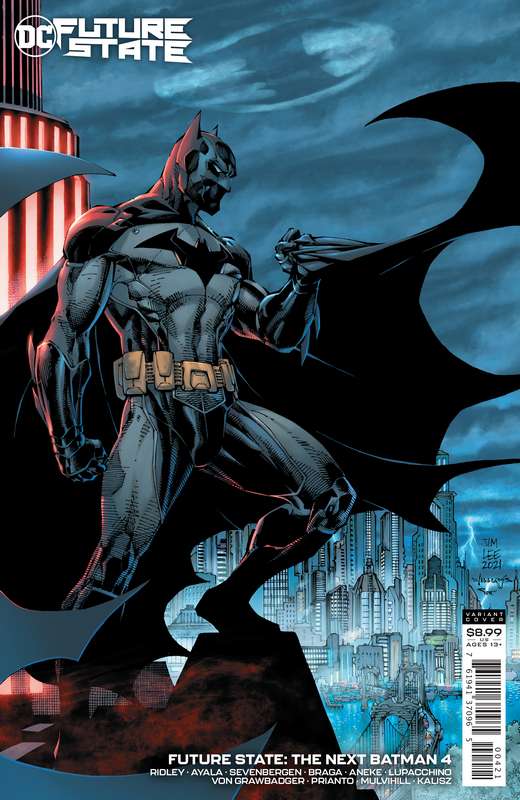 FUTURE STATE THE NEXT BATMAN #4 (OF 4) CVR B JIM LEE & SCOTT WILLIAMS CARD STOCK VARIANT