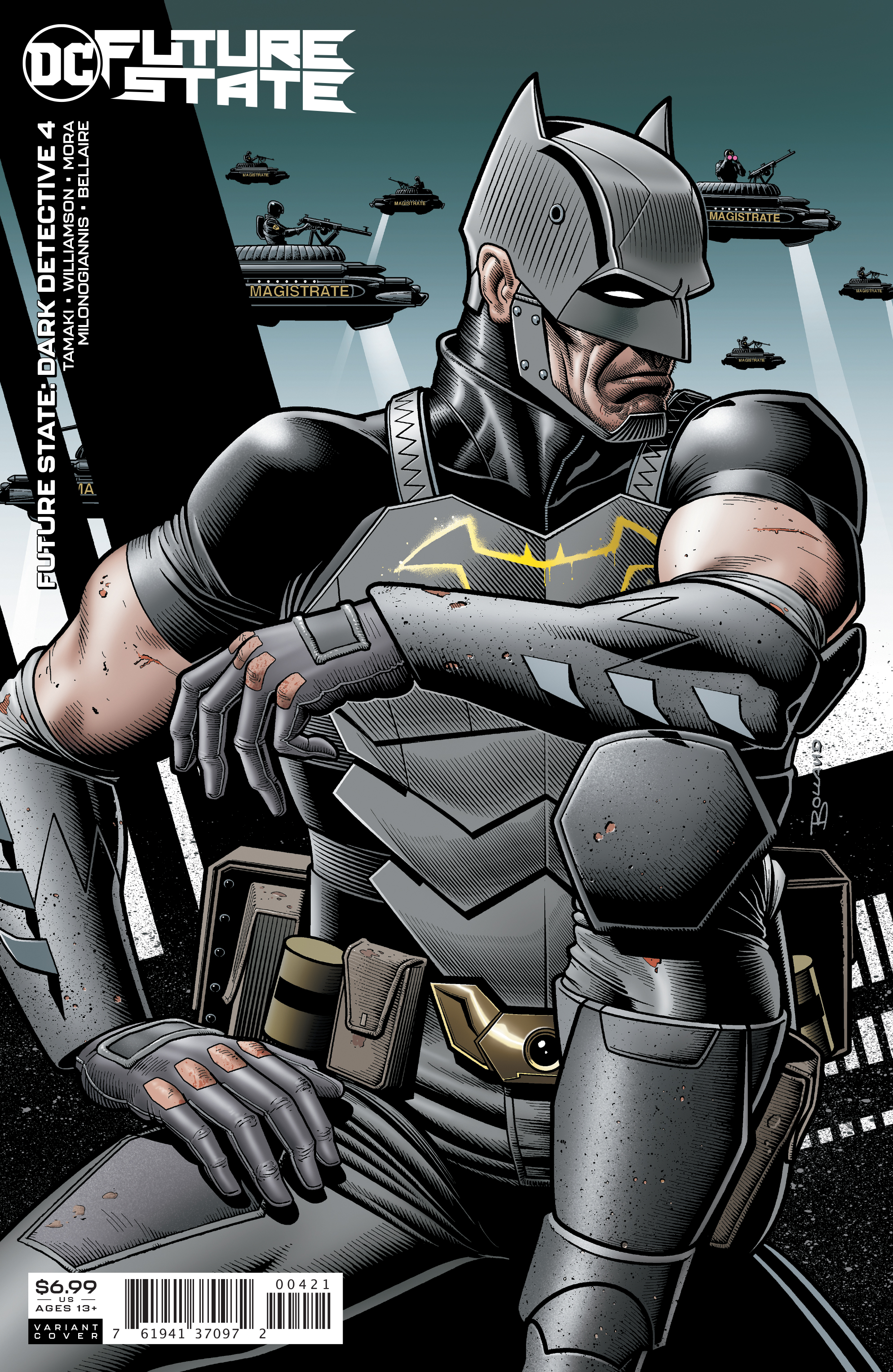 FUTURE STATE DARK DETECTIVE #4 (OF 4) CVR B BRIAN BOLLAND CARD STOCK VARIANT