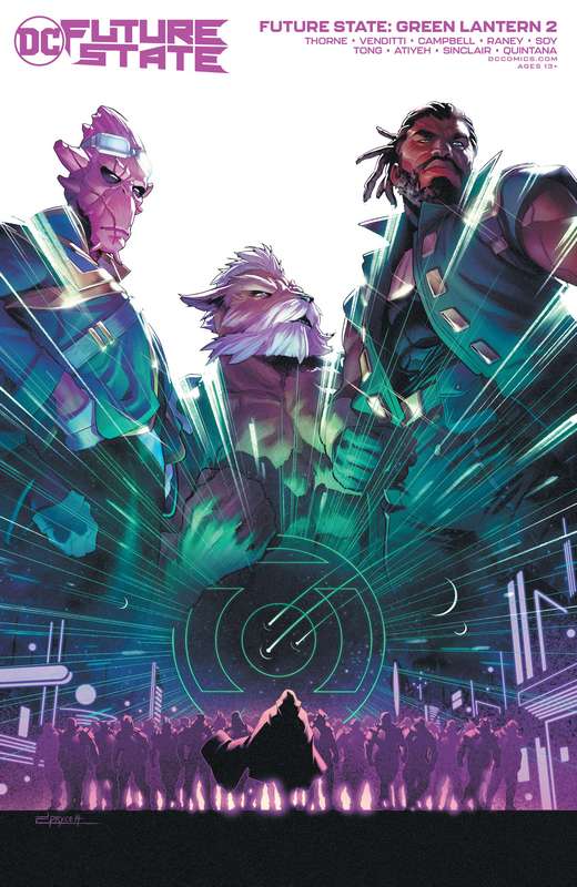 FUTURE STATE GREEN LANTERN #2 (OF 2) CVR B JAMAL CAMPBELL CARD STOCK VARIANT