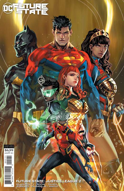 FUTURE STATE JUSTICE LEAGUE #2 (OF 2) CVR B KAEL NGU CARD STOCK VARIANT
