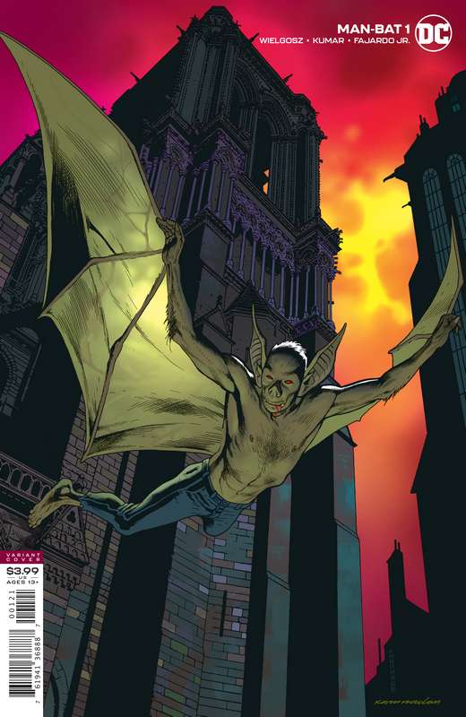MAN-BAT #1 (OF 5) CVR B KEVIN NOWLAN VARIANT