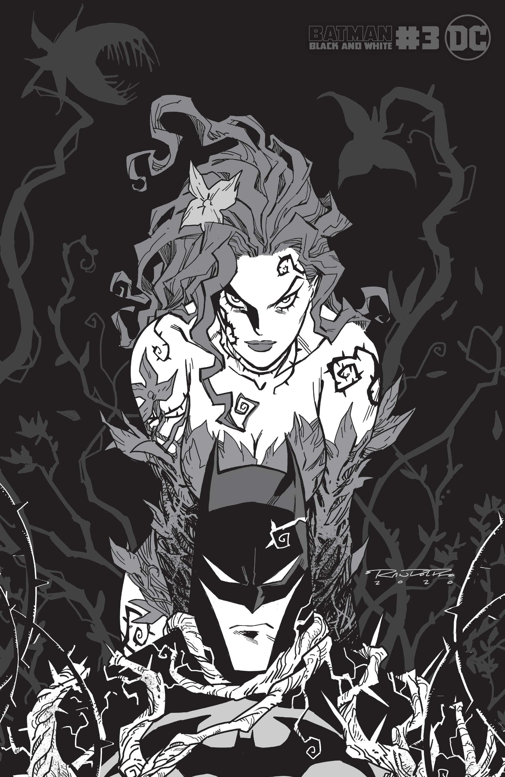 BATMAN BLACK AND WHITE #3 (OF 6) CVR C KHARY RANDOLPH POISON IVY VARIANT