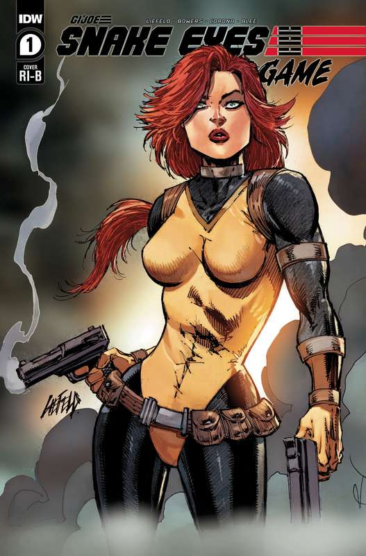SNAKE EYES DEADGAME #1 1:25 LIEFIELD RATIO VARIANT