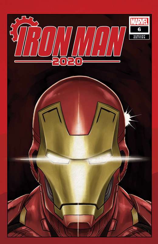 IRON MAN 2020 #6 (OF 6) SUPERLOG HEADS VARIANT