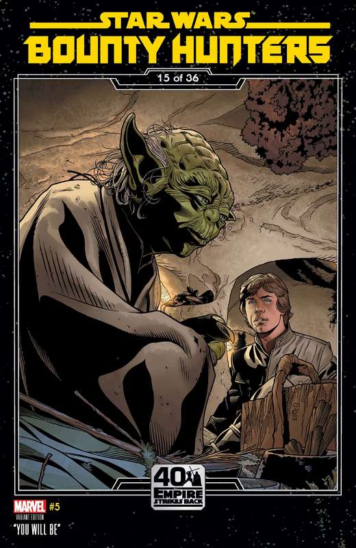 STAR WARS BOUNTY HUNTERS #5 SPROUSE EMPIRE STRIKES BACK VARIANT