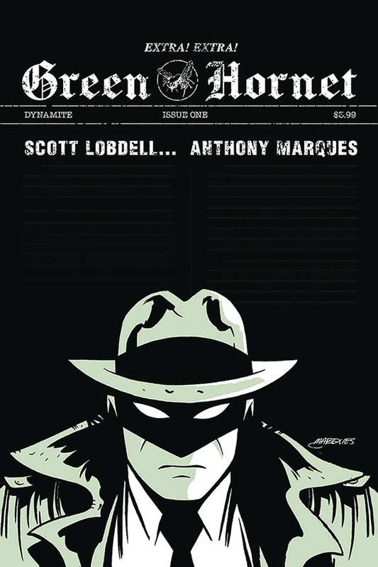 GREEN HORNET #1 CVR E MARQUES  GREEN HORNET #1 CVR E MARQUES