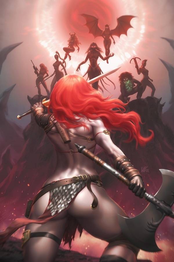 RED SONJA AGE OF CHAOS #6 1:25 KUNKKA VIRGIN RATIO VARIANT