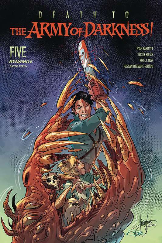 DEATH TO ARMY OF DARKNESS #5 CVR C ANDOLFO  DEATH TO ARMY OF DARKNESS #5 CVR C ANDOLFO