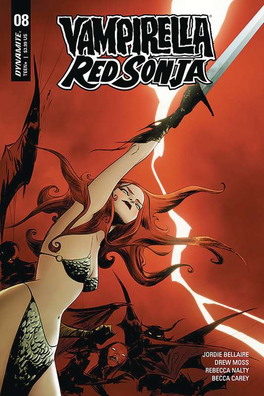VAMPIRELLA RED SONJA #10 CVR A LEE