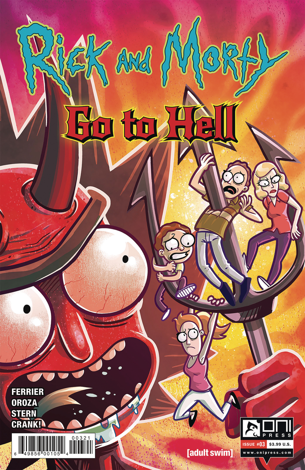 RICK AND MORTY GO TO HELL #3 CVR B OROZA