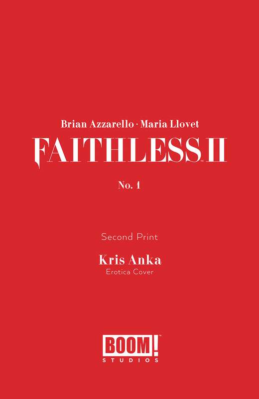 FAITHLESS II #1 CVR B EROTICA VARIANT (2ND PTG) (MR)