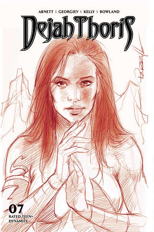 DEJAH THORIS (2019) #7 1:21 PARRILLO TINT VIRGIN RED RATIO VARIANT
