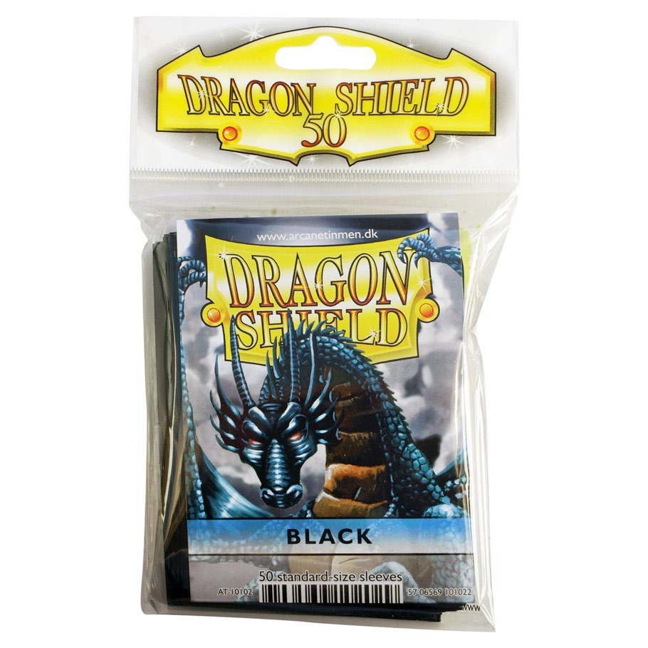 DRAGON SHIELD DP: DS: BLACK (BK) (50)