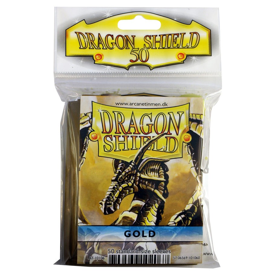 DRAGON SHIELD DP: DS: GOLD (GD) (50)