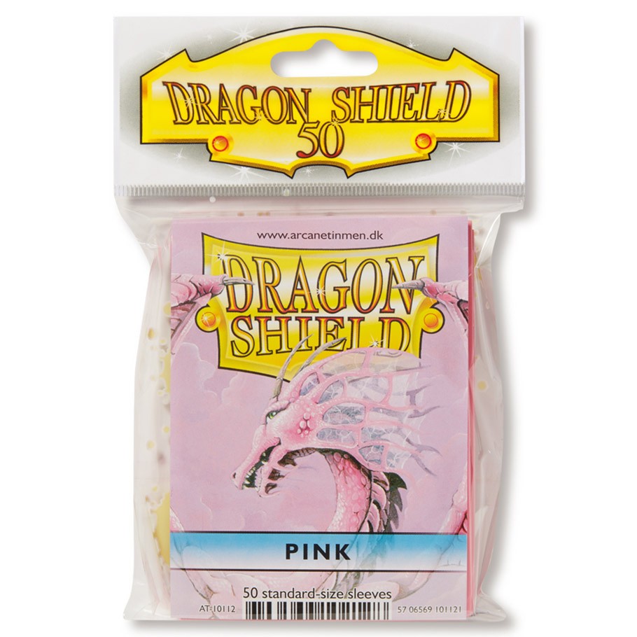 DRAGON SHIELD DP: DS: PINK (PK) (50)