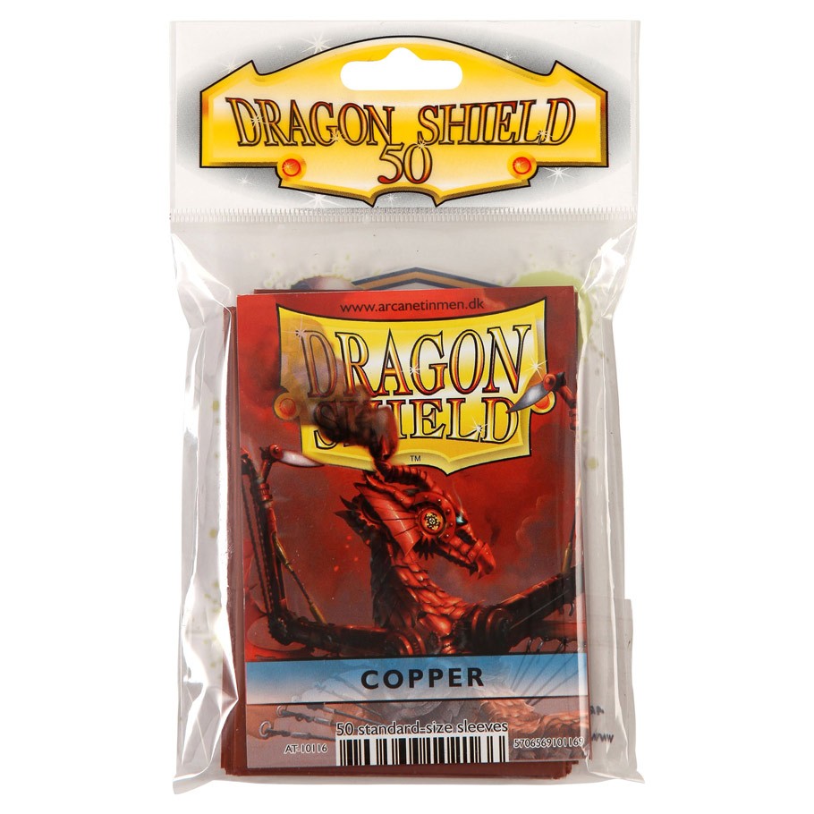 DRAGON SHIELD DP: DS: COPPER (CP) (50)