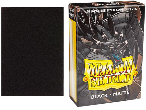 DRAGON SHEILD JAP SIZE BLACK MATTE 60