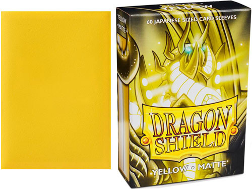 Dragon Shield Japanese Matte Yellow (60)