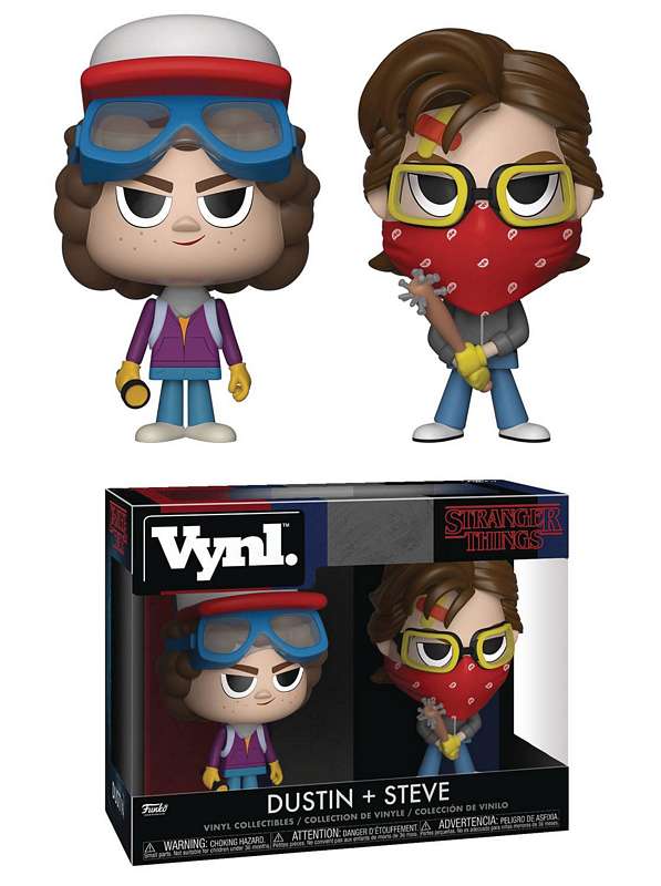 VYNL STRANGER THINGS STEVE & DUSTIN VINYL FIGURE 2PK