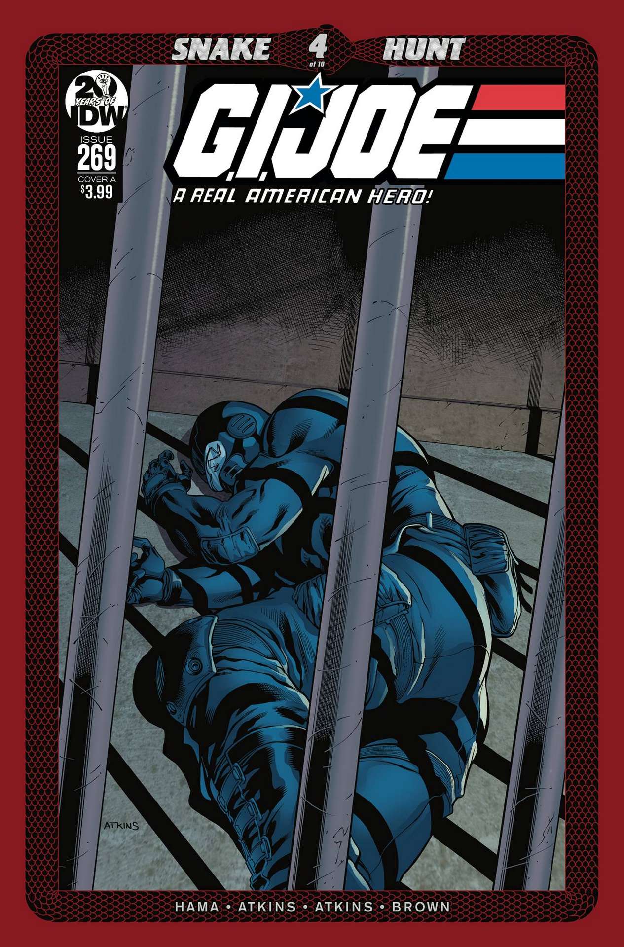 GI JOE A REAL AMERICAN HERO #269 CVR A ATKINS