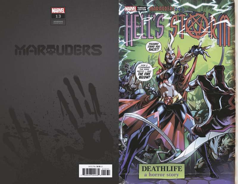 MARAUDERS #13 RANDOLPH HELLS STORM HORROR VARIANT XOS