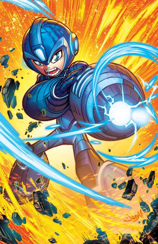 MEGA MAN FULLY CHARGED #3 CVR C MEYERS VARIANT