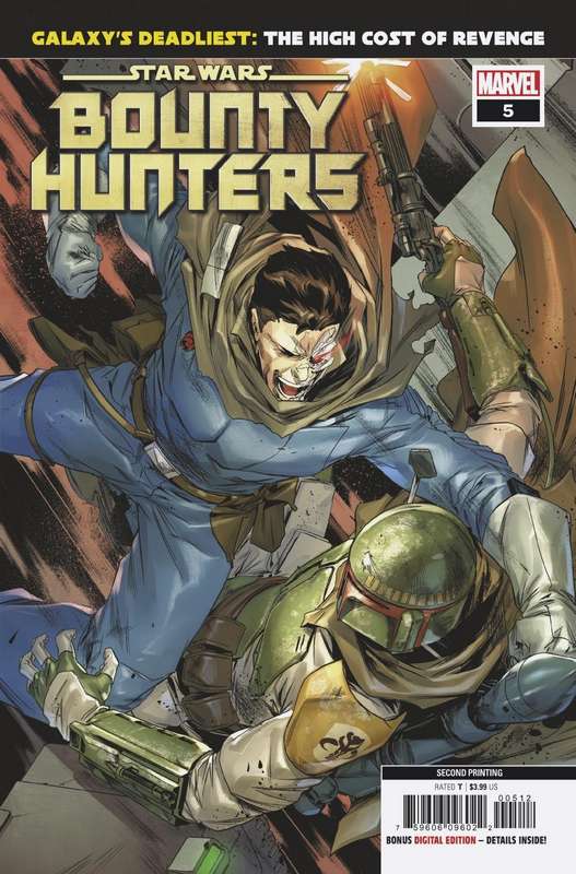 STAR WARS BOUNTY HUNTERS #5 2ND PTG VILLANELLI VARIANT
