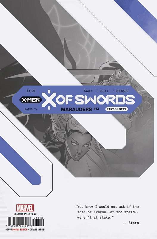 MARAUDERS #13 2ND PTG VARIANT XOS