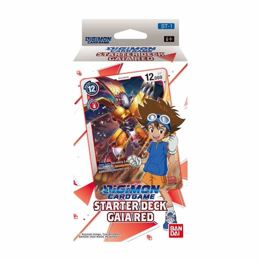 Digimon TCG: Starter Deck - Gaia Red