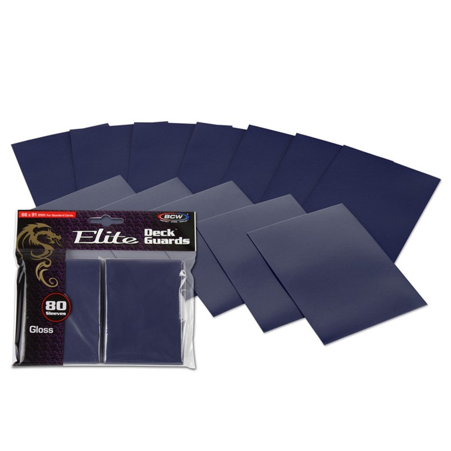 BCW DP: Deck Guard: Elite BLUE (BU) (80)