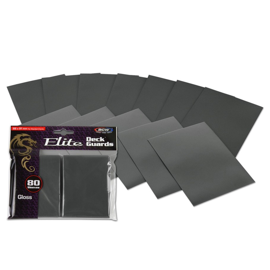 BCW DP: Deck Guard: Elite Gloss Cool GREY (GY) (80)