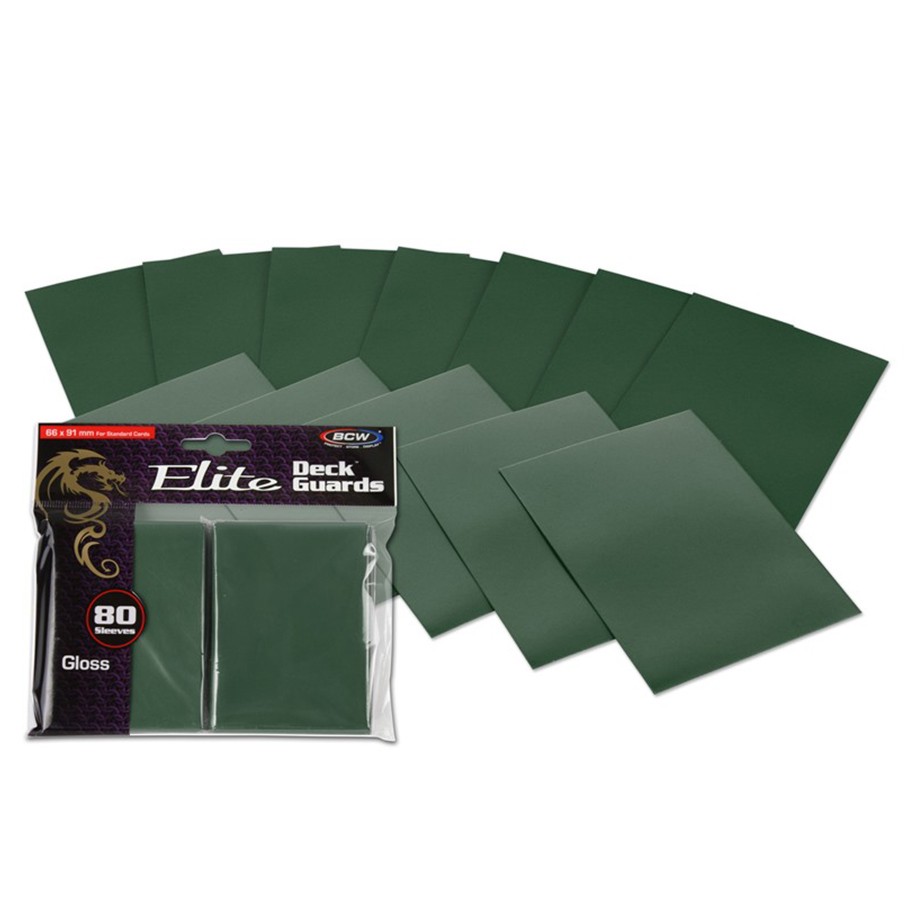 BCW DP: Deck Guard: Elite GREEN (GR) (80)