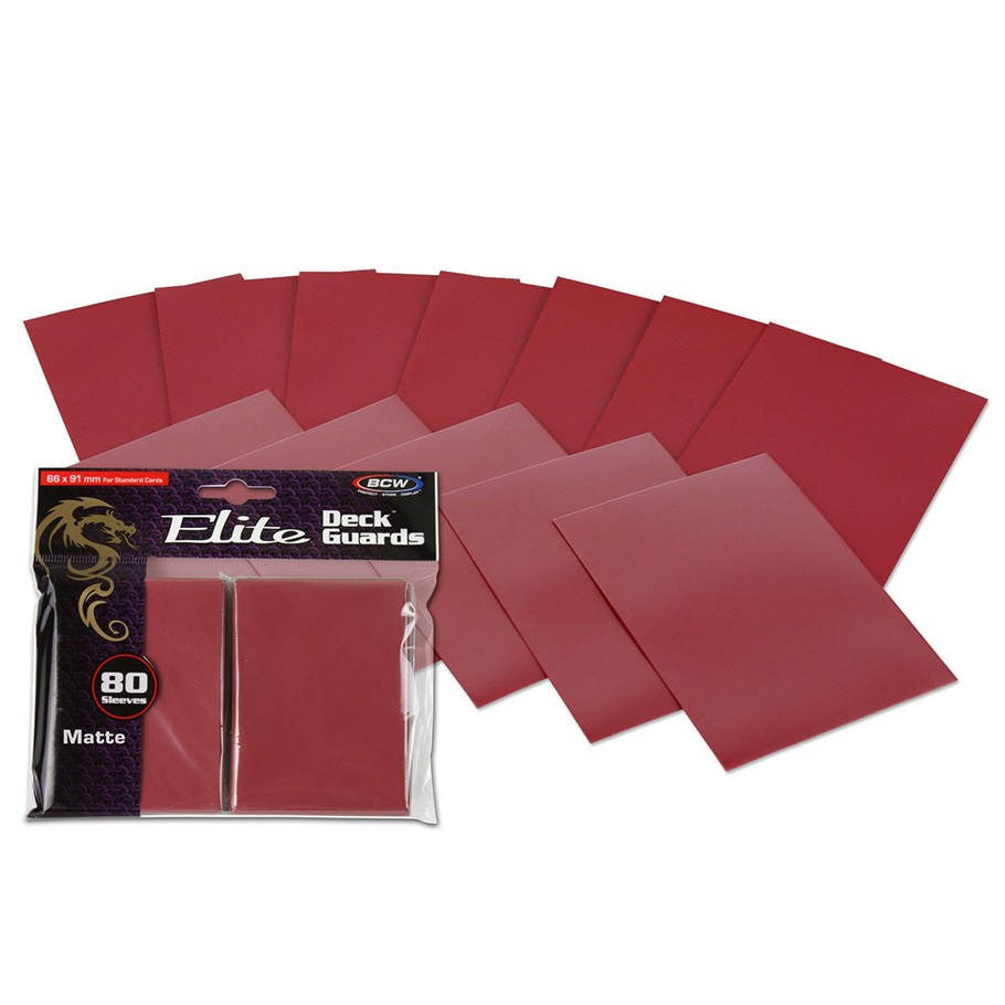 BCW DP: Deck Guard: Elite Matte RD (80)
