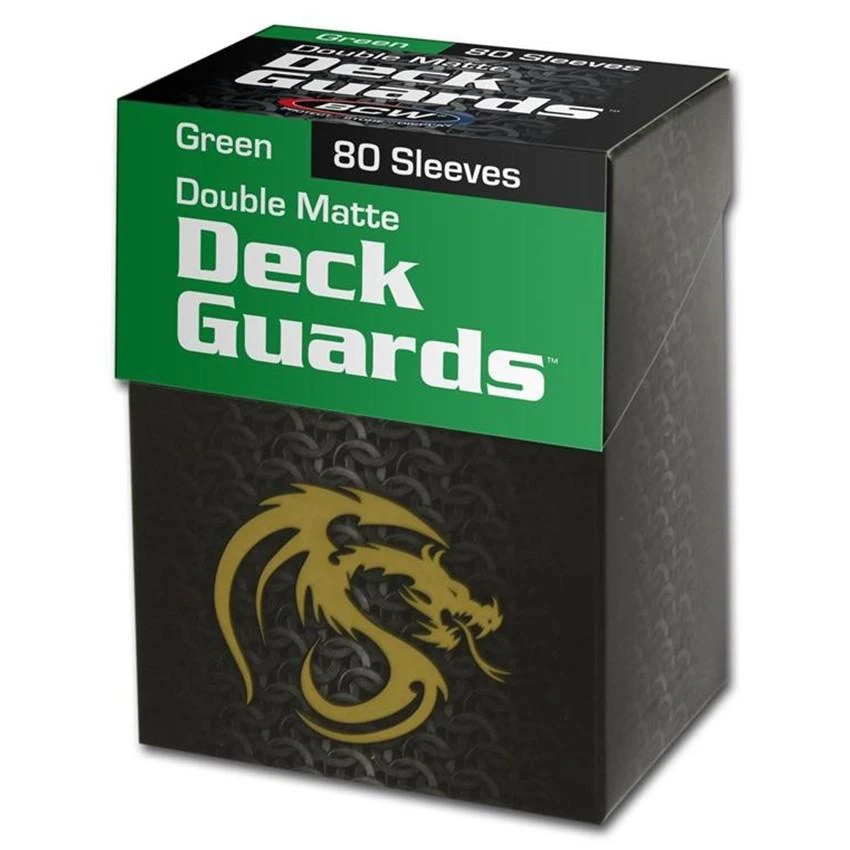 BCW DP: Deck Guard: Matte Green (80)