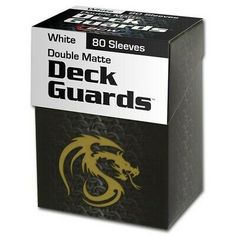 BCW DP: Deck Guard: Matte WHITE (80)