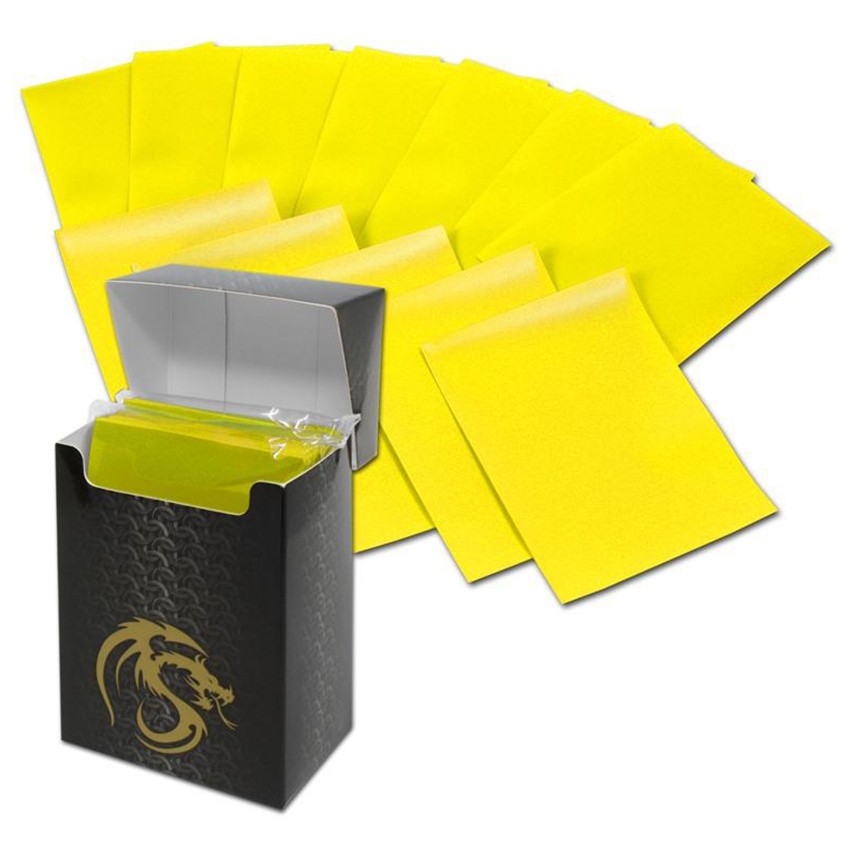 BCW DP: Deck Guard: Matte YELLOW (YE) (80)